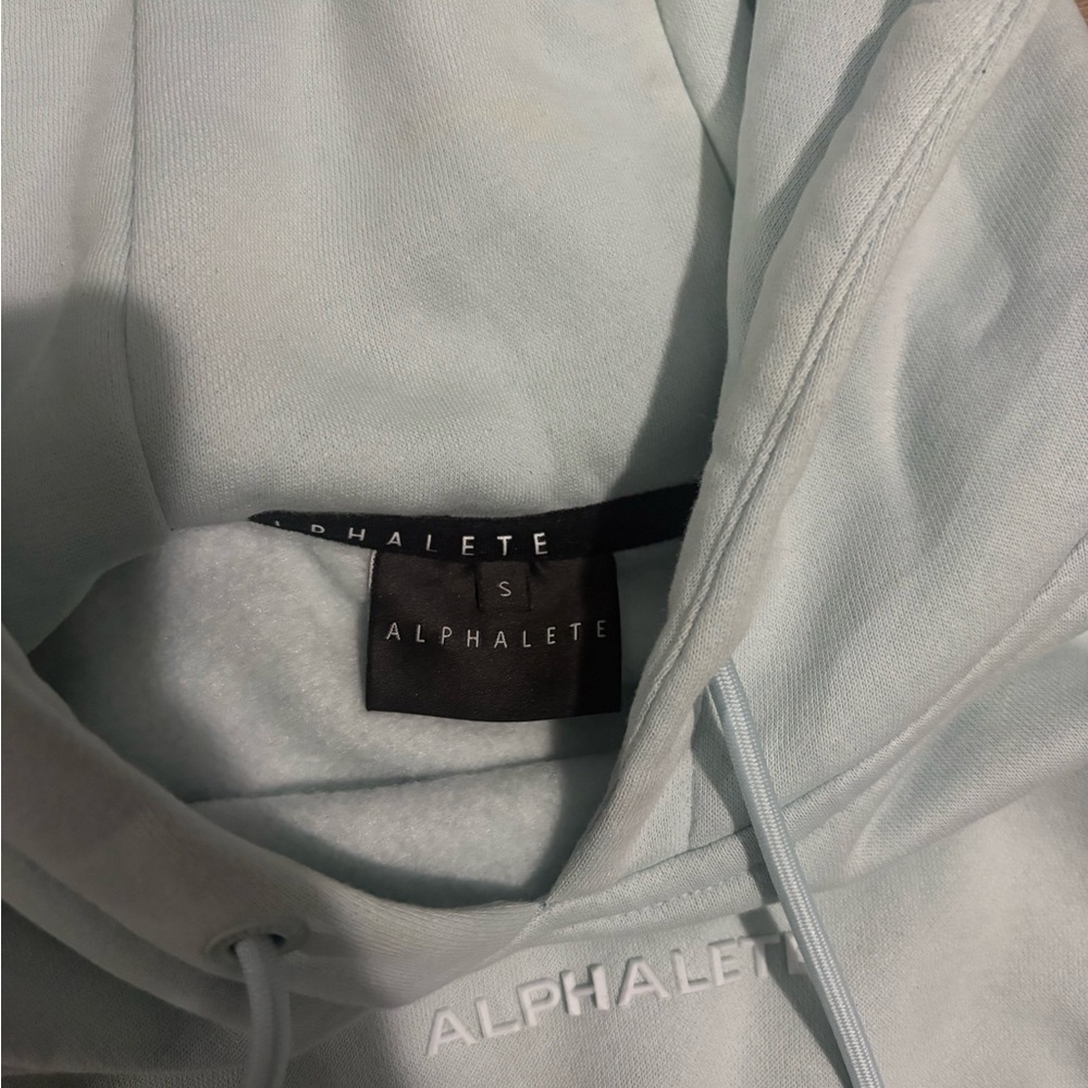 Mint Green Alphalete Hoodie​​ - Picture 3 of 3
